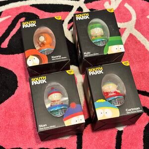South Park Mini Snow Globe Set of 4 – Cartman, Stan, Kyle, Kenny